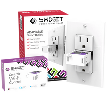 Load image into Gallery viewer, SWIDGET Smart Outlet WITH WI-FI Control &amp; USB Charger
